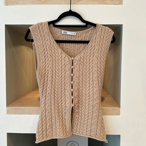 Zara knit top